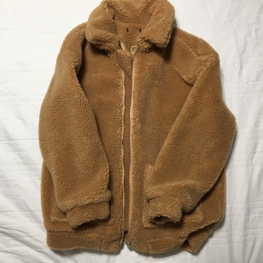 Teddy Fuzzy Fleece Jacket